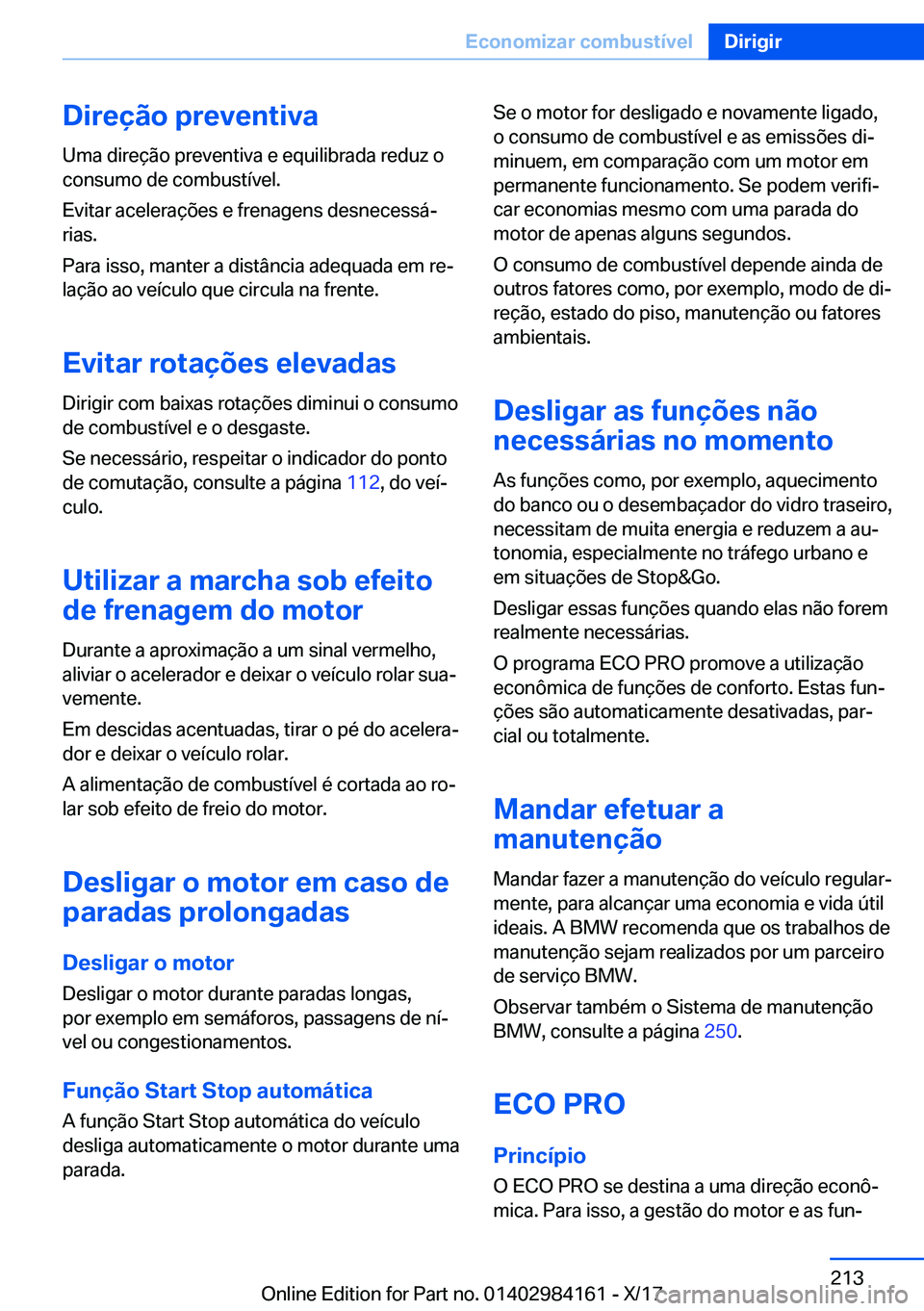BMW 2 SERIES COUPE 2018  Manual do condutor (in Portuguese) �D�i�r�e�