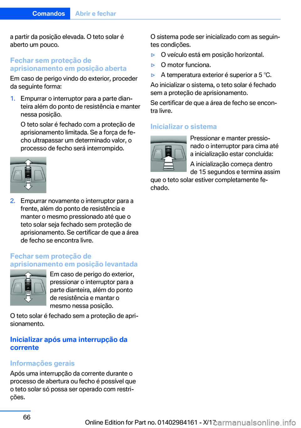 BMW 2 SERIES COUPE 2018  Manual do condutor (in Portuguese) �a� �p�a�r�t�i�r� �d�a� �p�o�s�i�