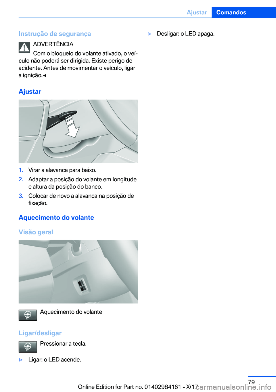 BMW 2 SERIES COUPE 2018  Manual do condutor (in Portuguese) �I�n�s�t�r�u�