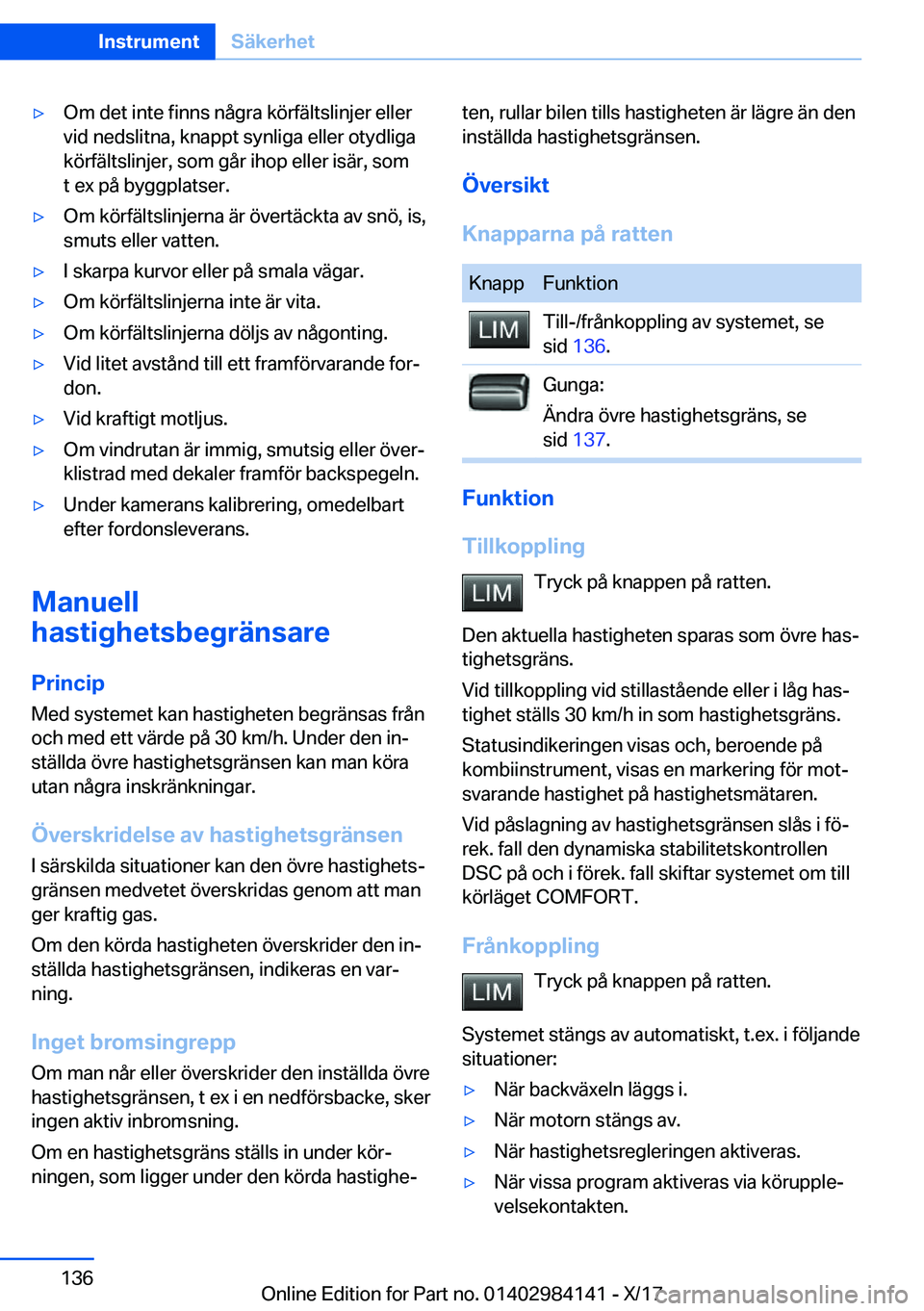 BMW 2 SERIES COUPE 2018  InstruktionsbÖcker (in Swedish) y�O�m� �d�e�t� �i�n�t�e� �f�i�n�n�s� �n�å�g�r�a� �k�