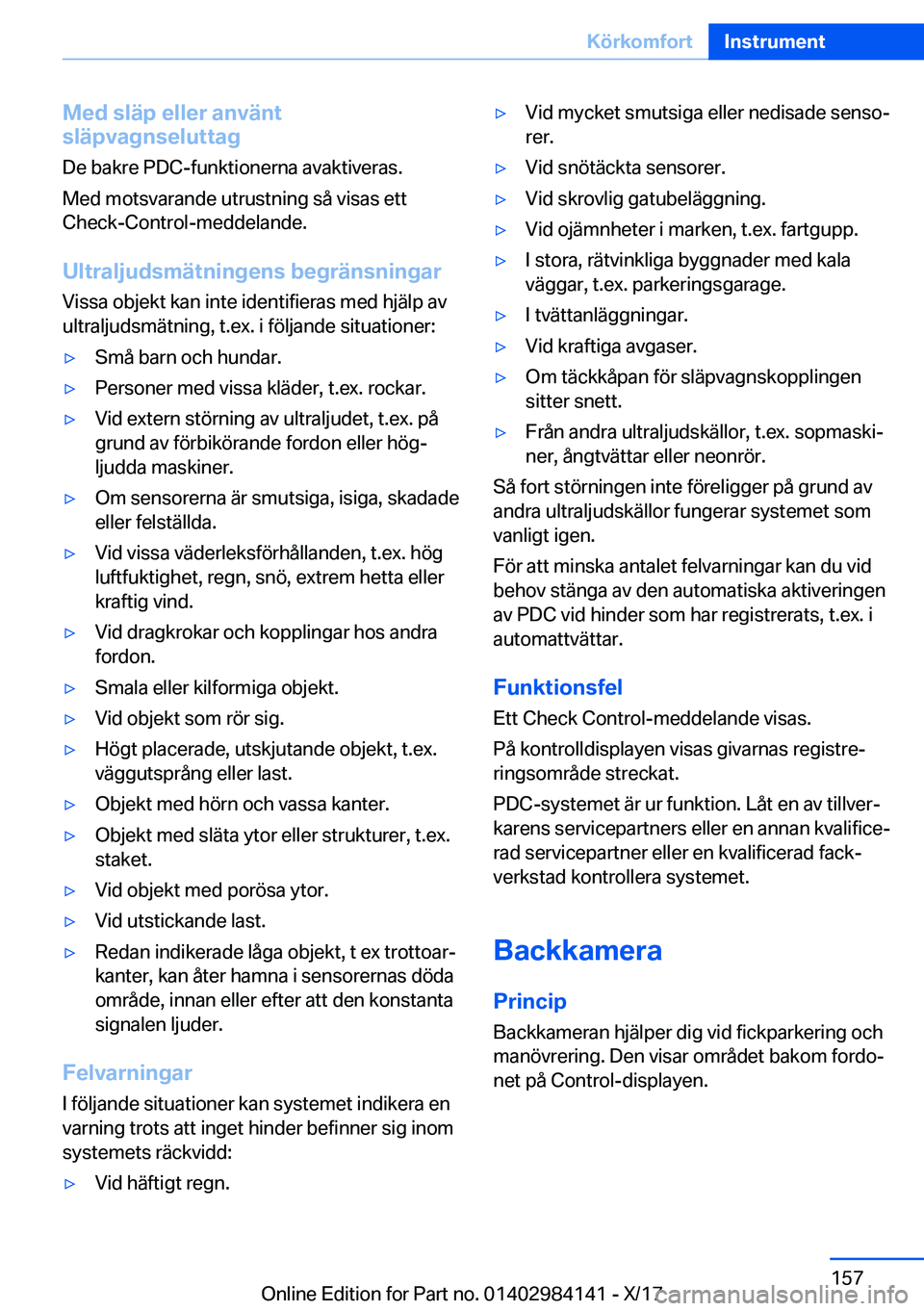 BMW 2 SERIES COUPE 2018  InstruktionsbÖcker (in Swedish) �M�e�d��s�l�ä�p��e�l�l�e�r��a�n�v�ä�n�t
�s�l�ä�p�v�a�g�n�s�e�l�u�t�t�a�g
�D�e� �b�a�k�r�e� �P�D�C�-�f�u�n�k�t�i�o�n�e�r�n�a� �a�v�a�k�t�i�v�e�r�a�s�.
�M�e�d� �m�o�t�s�v�a�r�a�n�d�e� �u�t�r�u�s�t