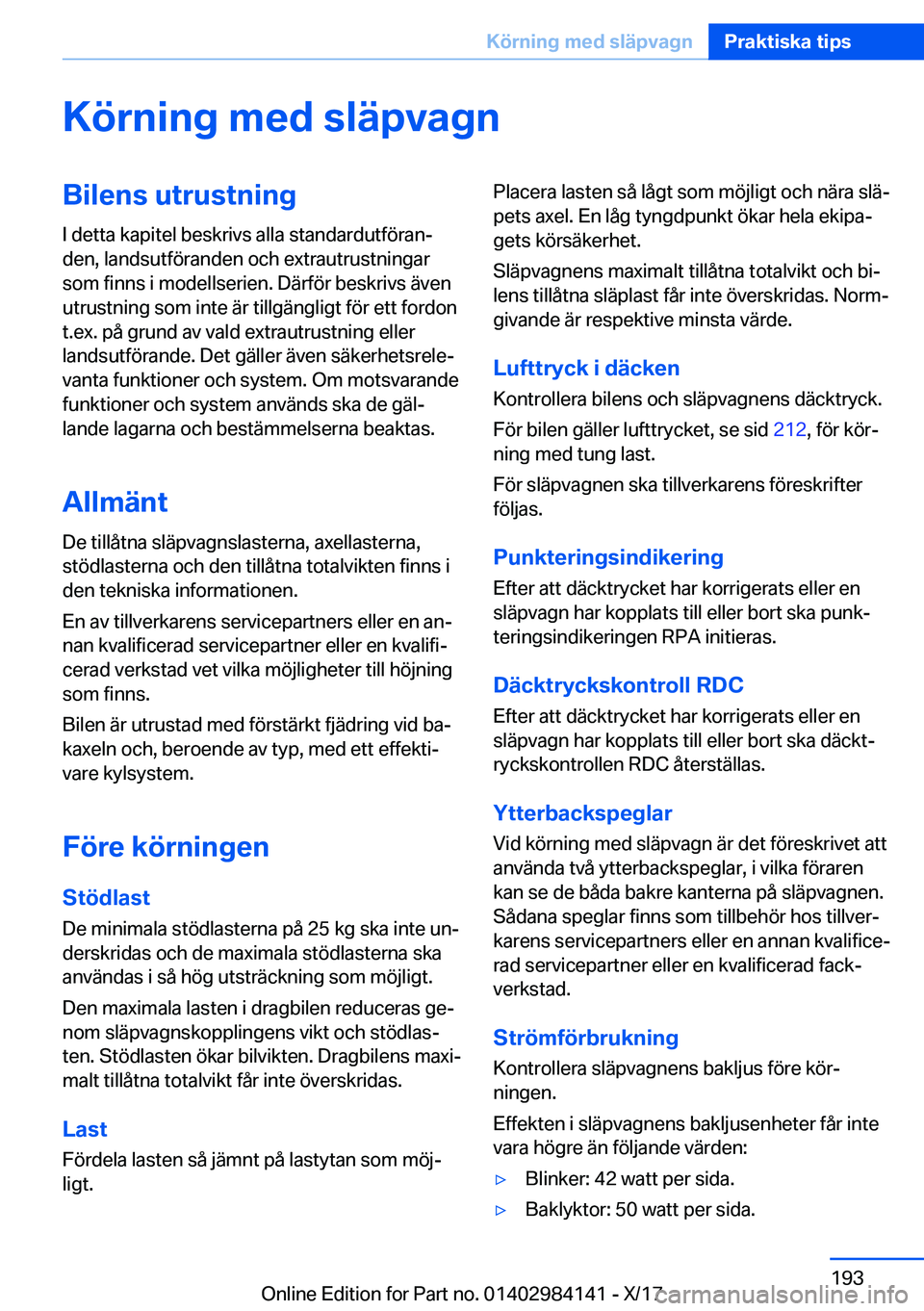 BMW 2 SERIES COUPE 2018  InstruktionsbÖcker (in Swedish) �K�
