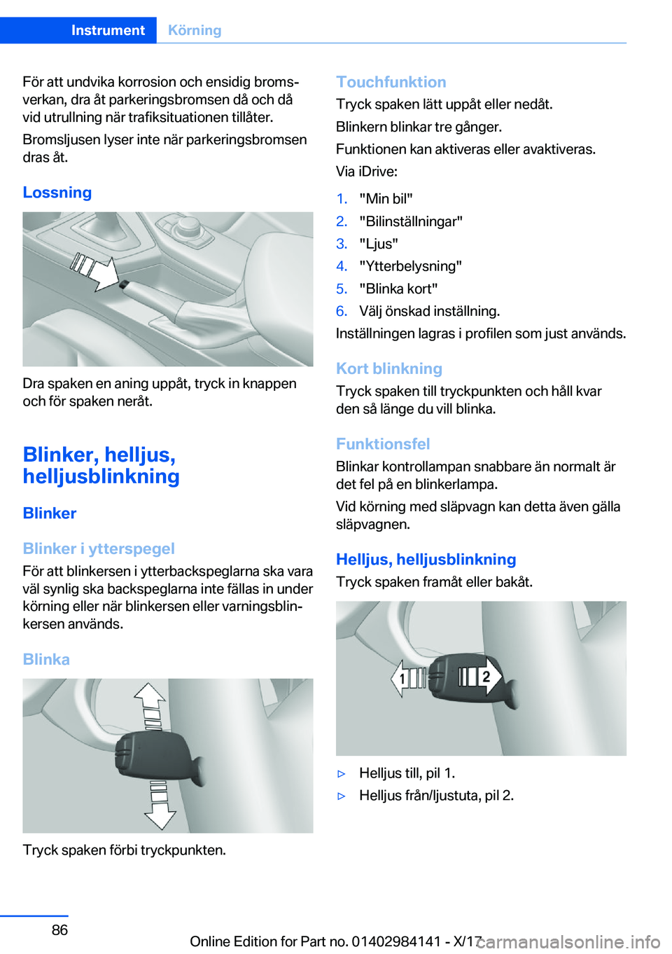 BMW 2 SERIES COUPE 2018  InstruktionsbÖcker (in Swedish) �F�