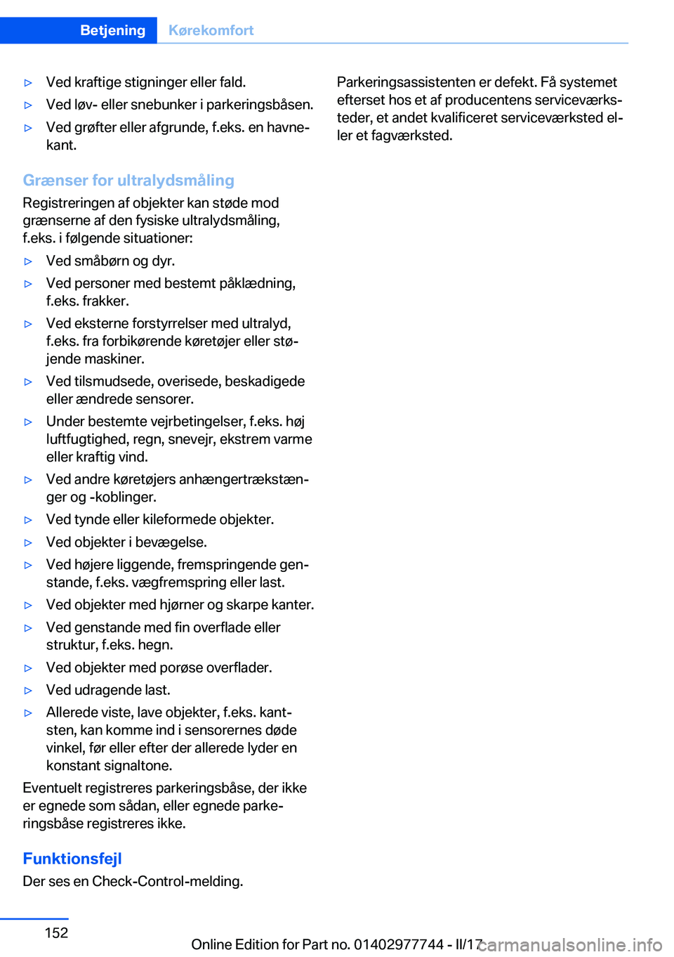 BMW 2 SERIES COUPE 2017  InstruktionsbØger (in Danish) 'y�V�e�d� �k�r�a�f�t�i�g�e� �s�t�i�g�n�i�n�g�e�r� �e�l�l�e�r� �f�a�l�d�.'y�V�e�d� �l�