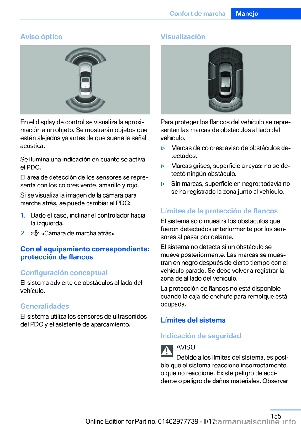 BMW 2 SERIES COUPE 2017  Manuales de Empleo (in Spanish) �A�v�i�s�o��