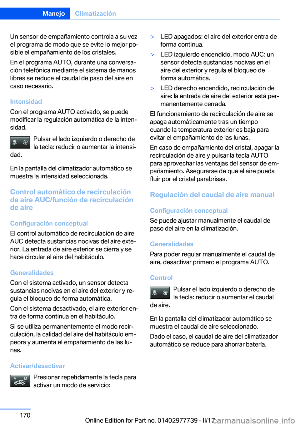 BMW 2 SERIES COUPE 2017  Manuales de Empleo (in Spanish) �U�n� �s�e�n�s�o�r� �d�e� �e�m�p�a�