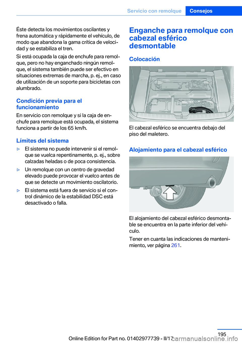 BMW 2 SERIES COUPE 2017  Manuales de Empleo (in Spanish) �