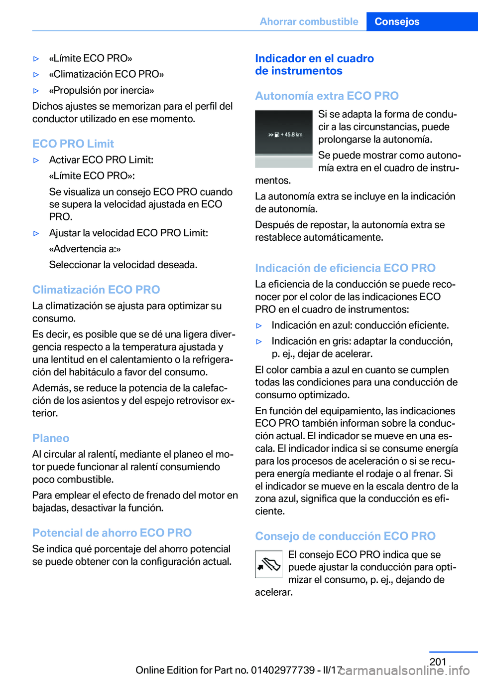 BMW 2 SERIES COUPE 2017  Manuales de Empleo (in Spanish) y�«�L�