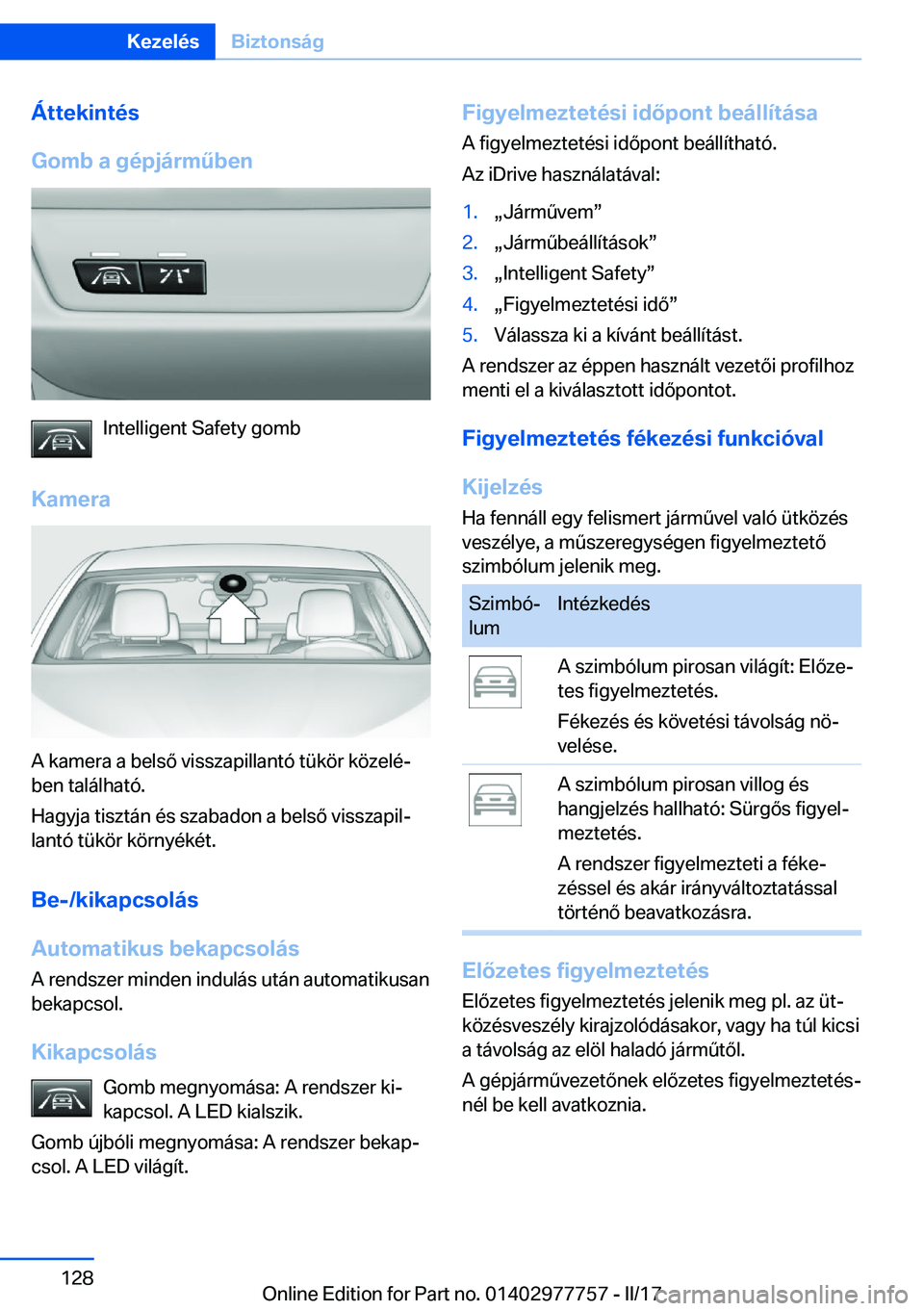 BMW 2 SERIES COUPE 2017  Kezelési útmutató (in Hungarian) �