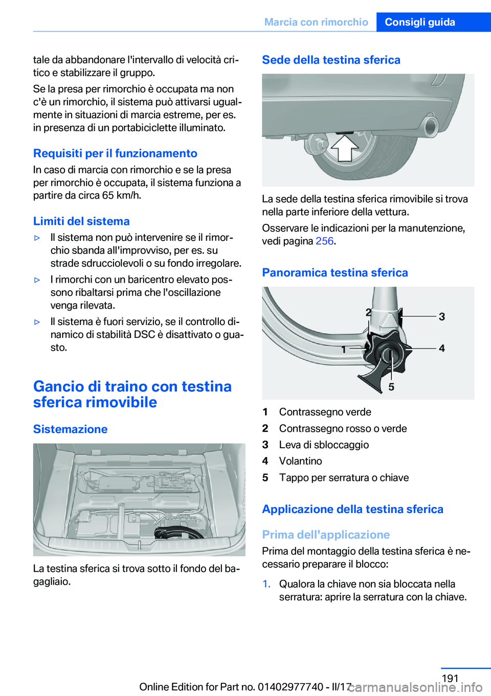 BMW 2 SERIES COUPE 2017  Libretti Di Uso E manutenzione (in Italian) �t�a�l�e� �d�a� �a�b�b�a�n�d�o�n�a�r�e� �l�'�i�n�t�e�r�v�a�l�l�o� �d�i� �v�e�l�o�c�i�t�