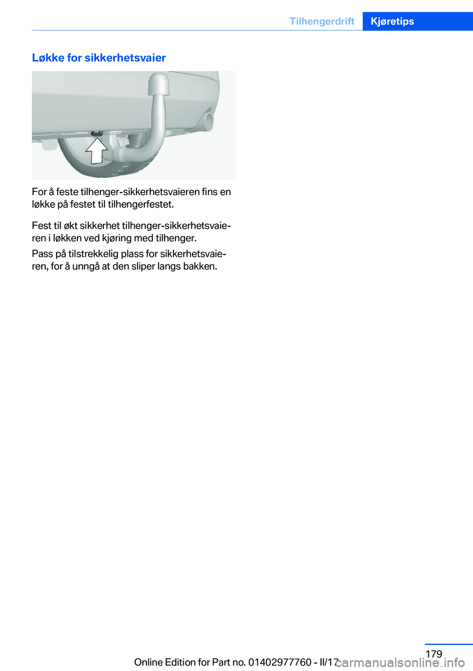 BMW 2 SERIES COUPE 2017  InstruksjonsbØker (in Norwegian) �L�