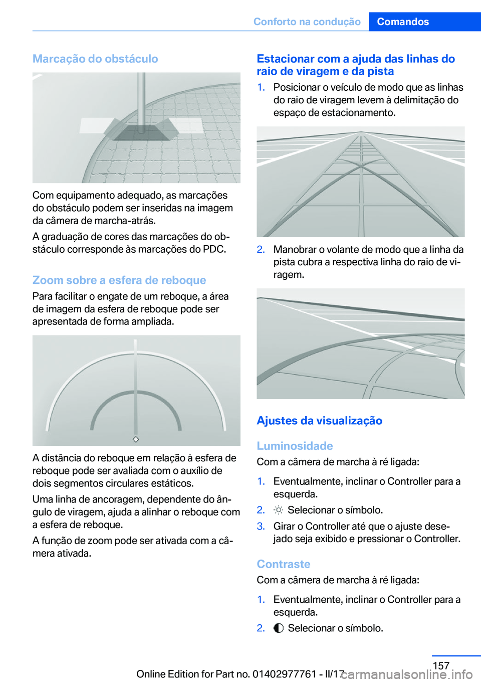 BMW 2 SERIES COUPE 2017  Manual do condutor (in Portuguese) �M�a�r�c�a�