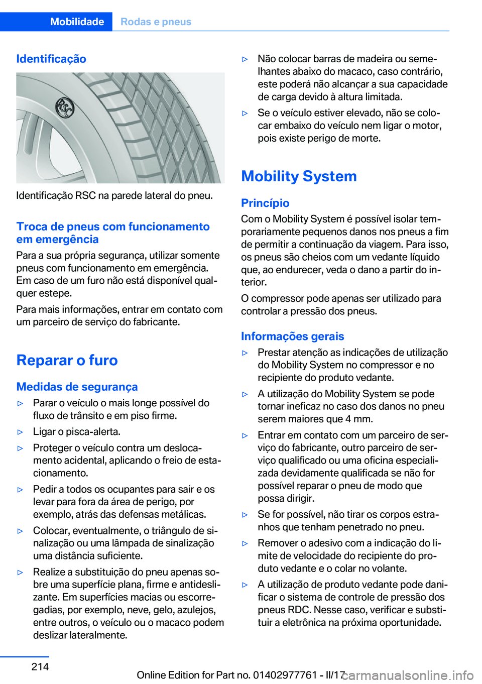 BMW 2 SERIES COUPE 2017  Manual do condutor (in Portuguese) �I�d�e�n�t�i�f�i�c�a�