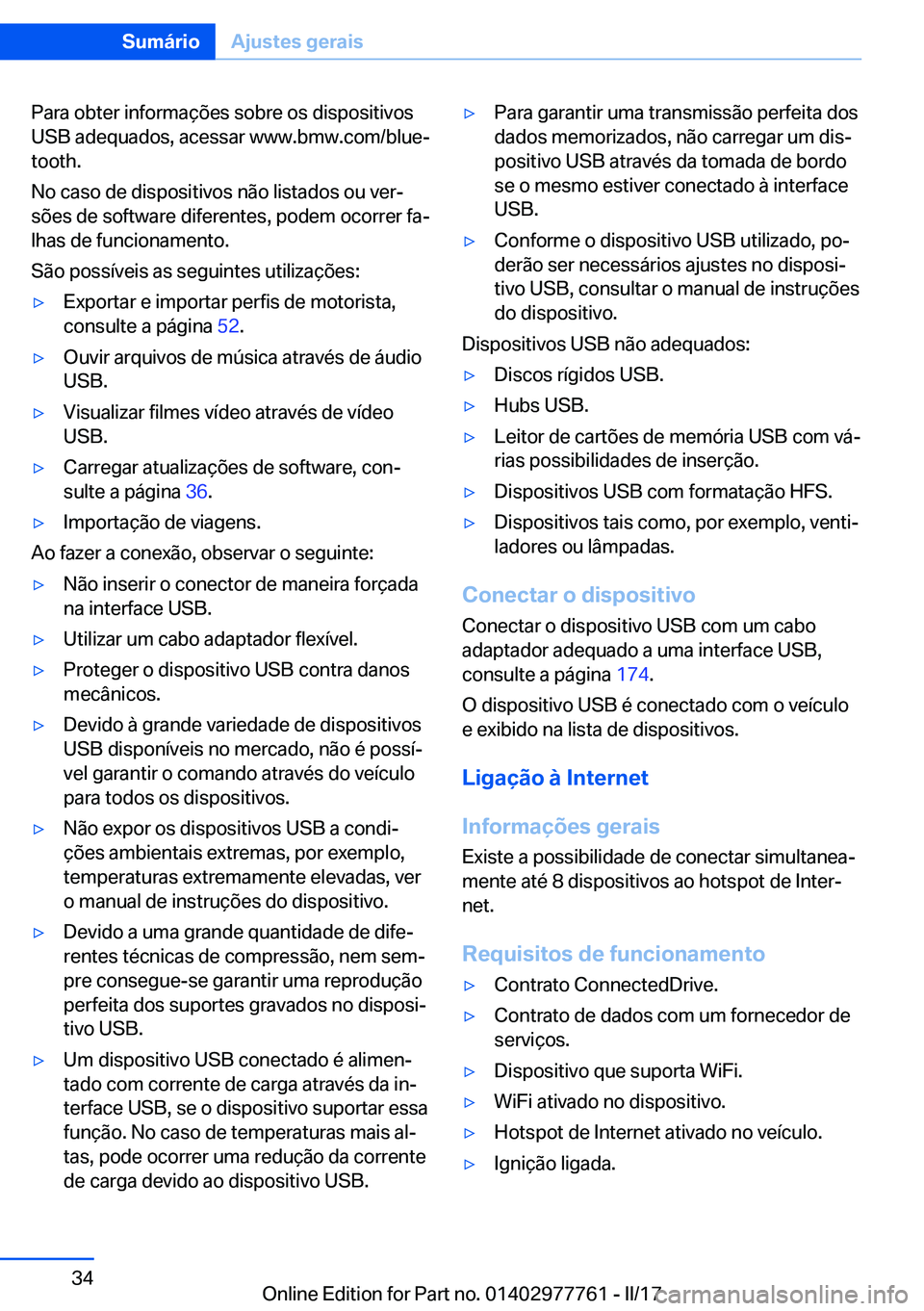 BMW 2 SERIES COUPE 2017  Manual do condutor (in Portuguese) �P�a�r�a� �o�b�t�e�r� �i�n�f�o�r�m�a�