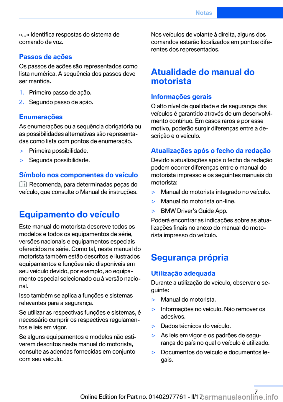 BMW 2 SERIES COUPE 2017  Manual do condutor (in Portuguese) 