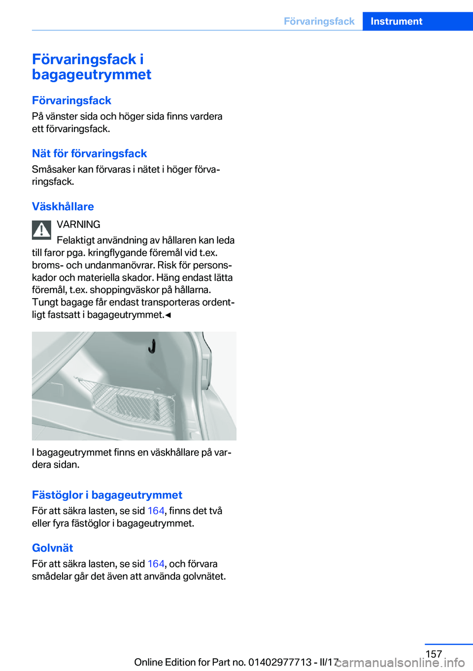 BMW 2 SERIES COUPE 2017  InstruktionsbÖcker (in Swedish) �F�