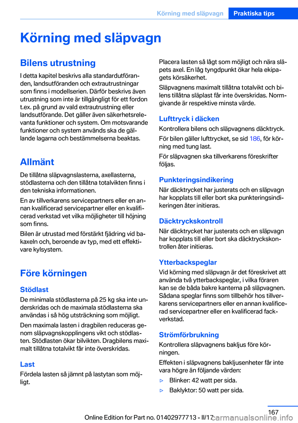 BMW 2 SERIES COUPE 2017  InstruktionsbÖcker (in Swedish) �K�