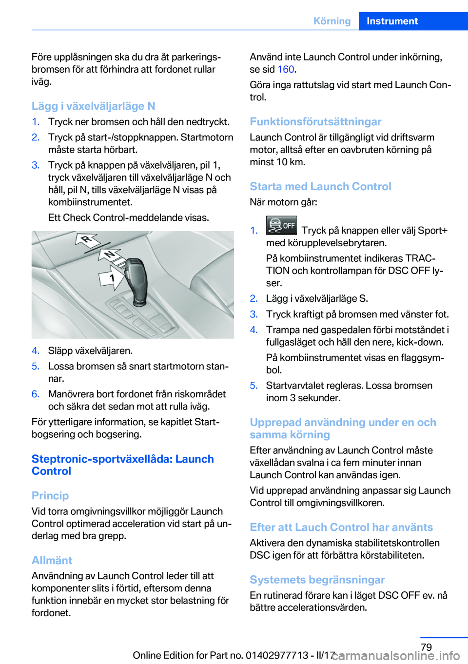 BMW 2 SERIES COUPE 2017  InstruktionsbÖcker (in Swedish) �F�
