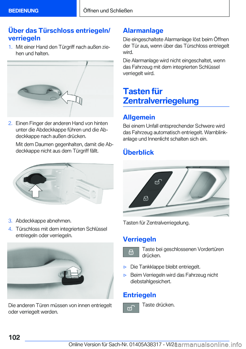 BMW 2 SERIES GRAN COUPE 2022  Betriebsanleitungen (in German) �