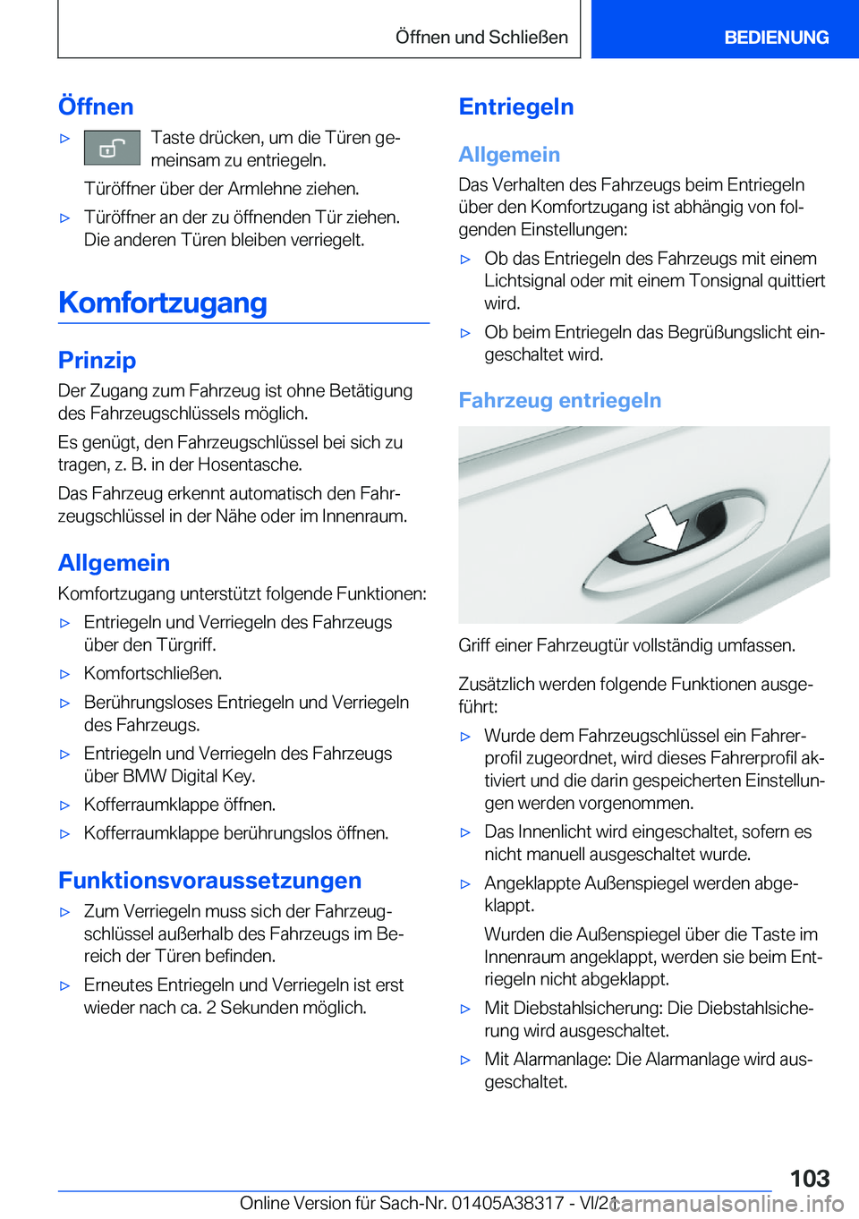 BMW 2 SERIES GRAN COUPE 2022  Betriebsanleitungen (in German) �