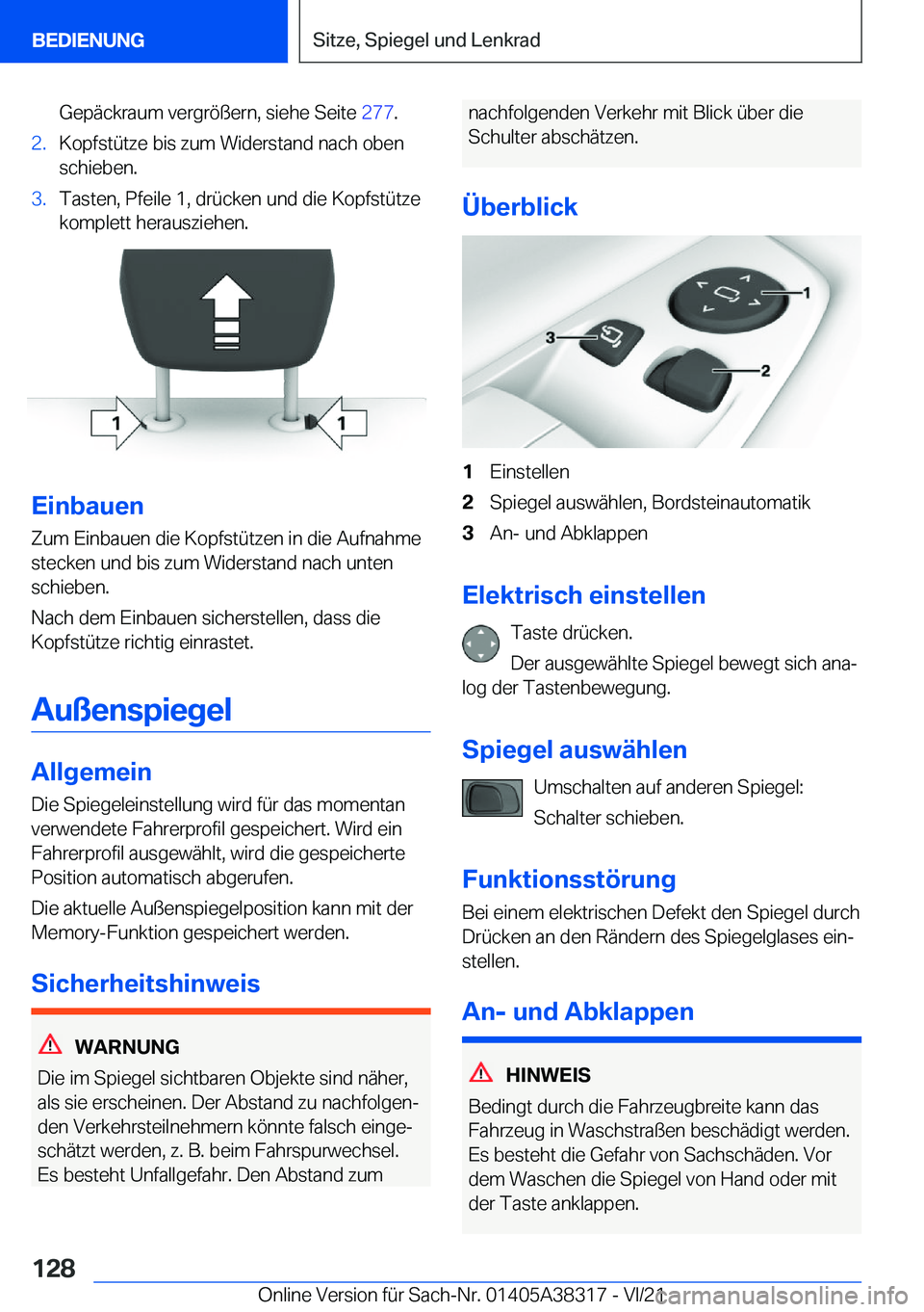 BMW 2 SERIES GRAN COUPE 2022  Betriebsanleitungen (in German) �G�e�p�
