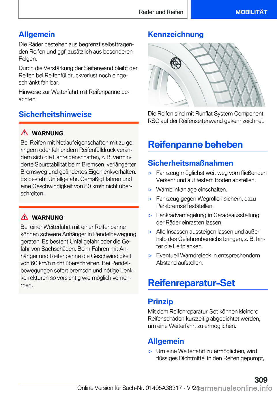 BMW 2 SERIES GRAN COUPE 2022  Betriebsanleitungen (in German) �A�l�l�g�e�m�e�i�n
�D�i�e��R�