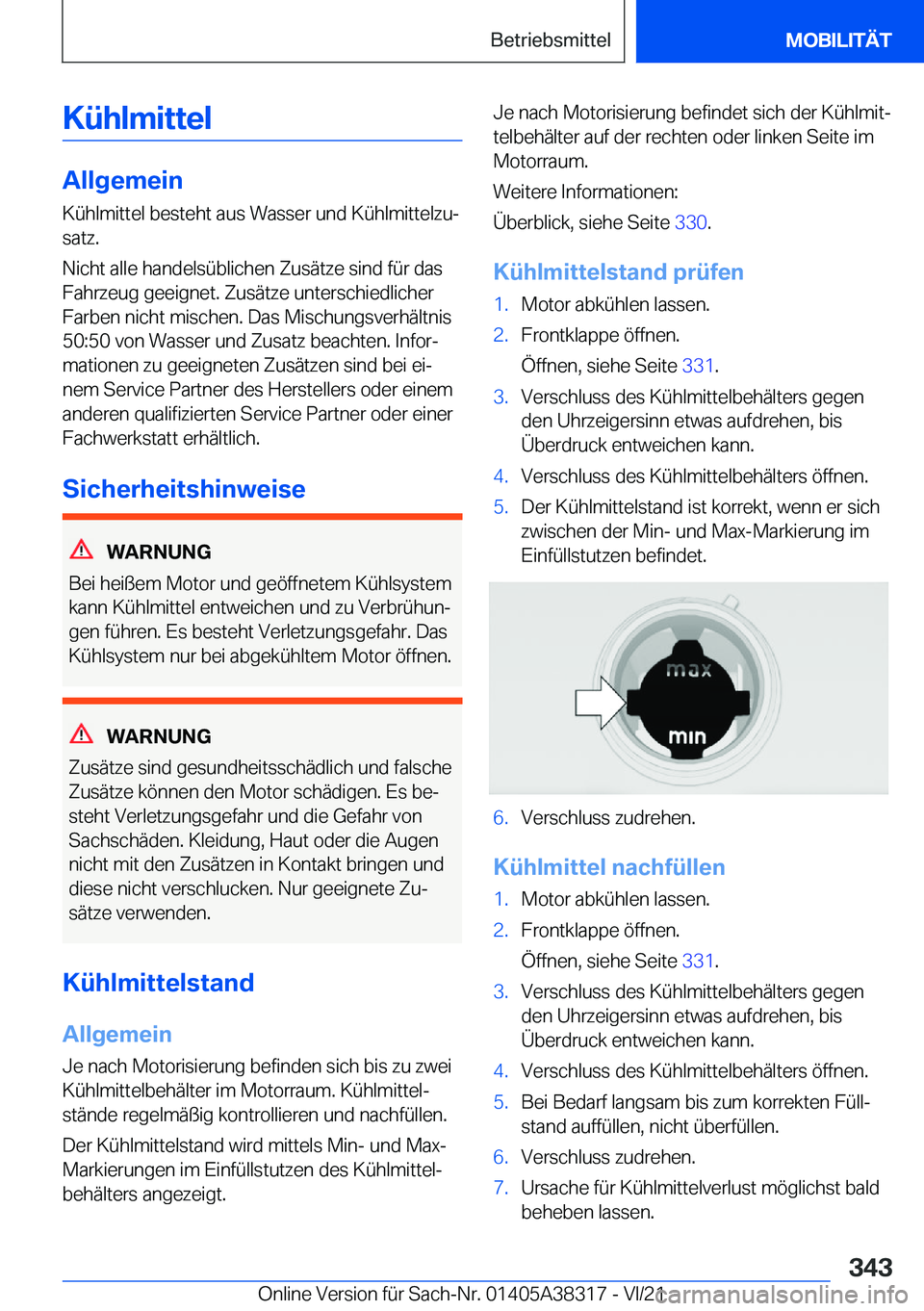 BMW 2 SERIES GRAN COUPE 2022  Betriebsanleitungen (in German) �K�