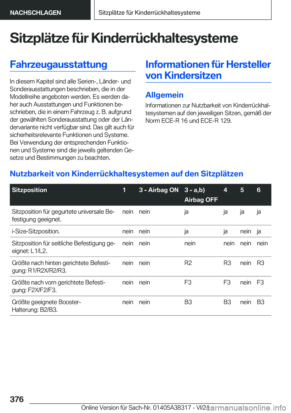 BMW 2 SERIES GRAN COUPE 2022  Betriebsanleitungen (in German) �S�i�t�z�p�l�