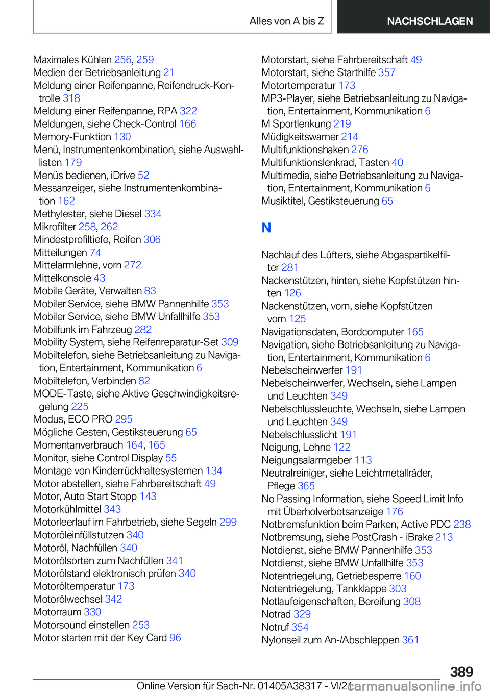 BMW 2 SERIES GRAN COUPE 2022  Betriebsanleitungen (in German) �M�a�x�i�m�a�l�e�s��K�