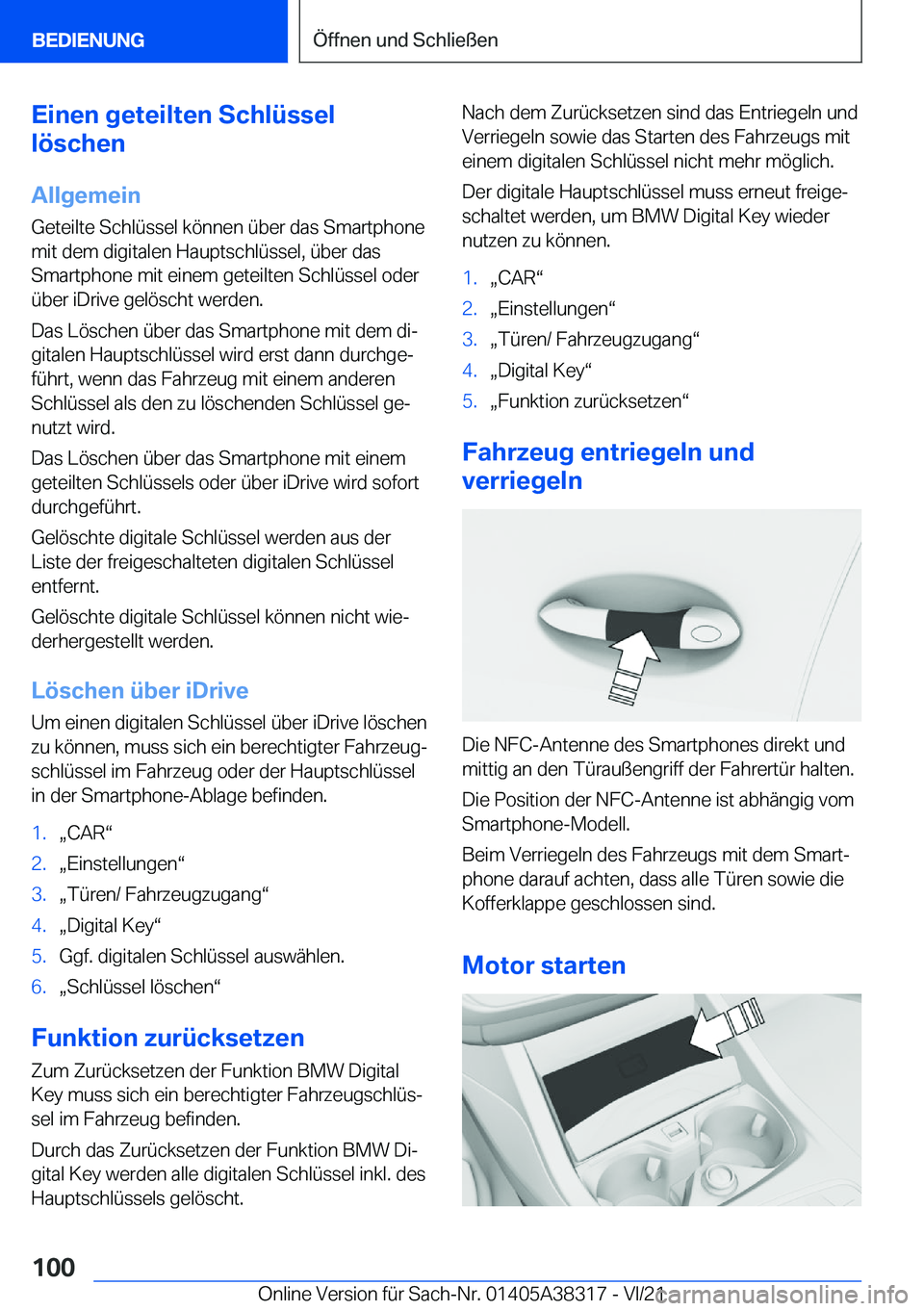 BMW 2 SERIES GRAN COUPE 2022  Betriebsanleitungen (in German) �E�i�n�e�n��g�e�t�e�i�l�t�e�n��S�c�h�l�
