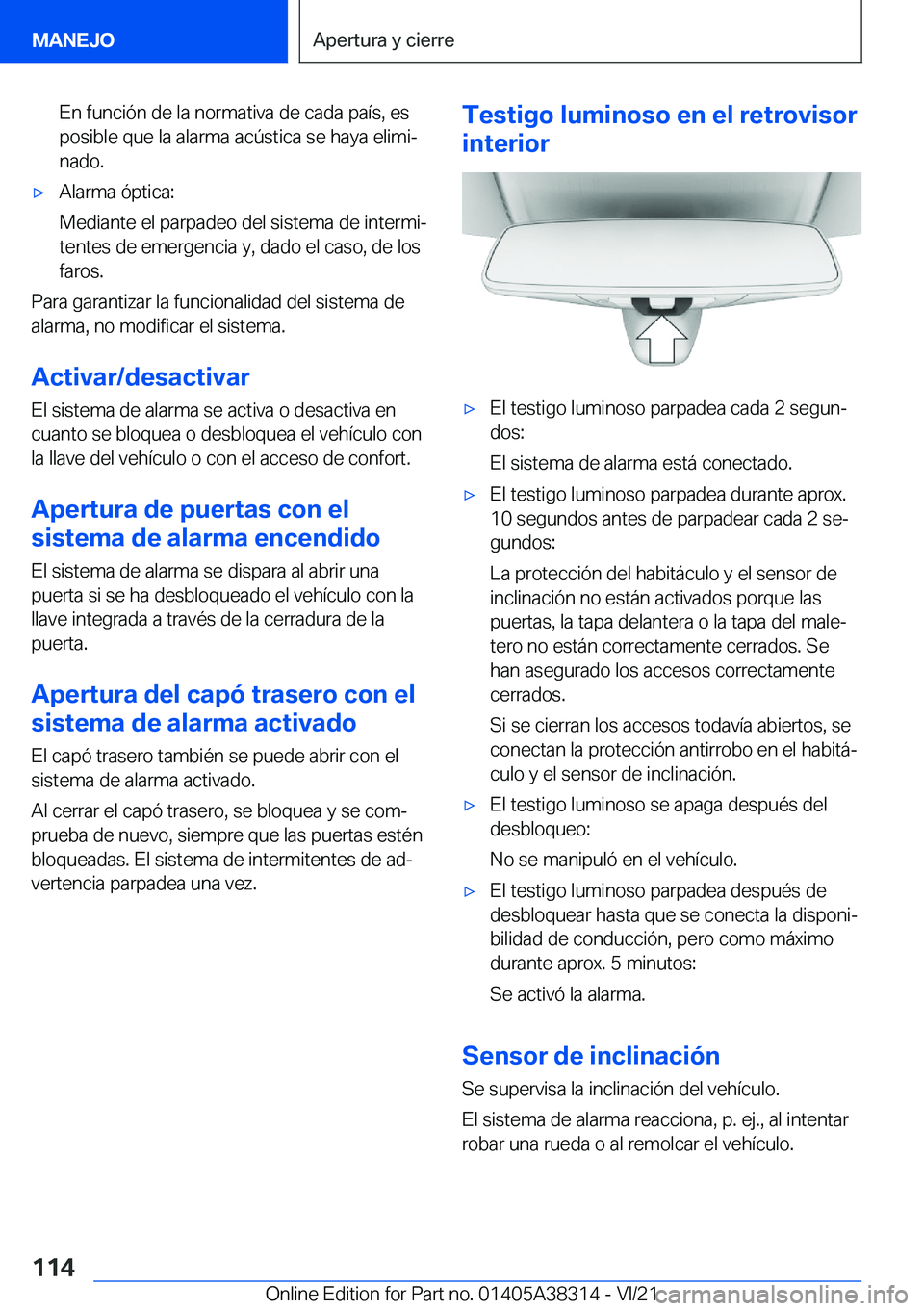 BMW 2 SERIES GRAN COUPE 2022  Manuales de Empleo (in Spanish) �E�n��f�u�n�c�i�