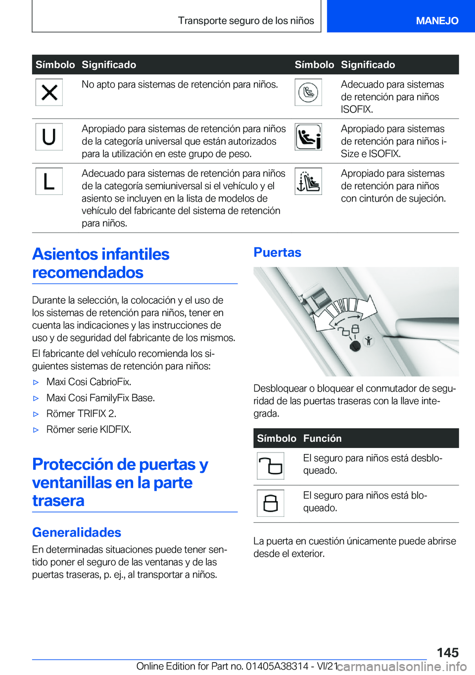 BMW 2 SERIES GRAN COUPE 2022  Manuales de Empleo (in Spanish) �S�