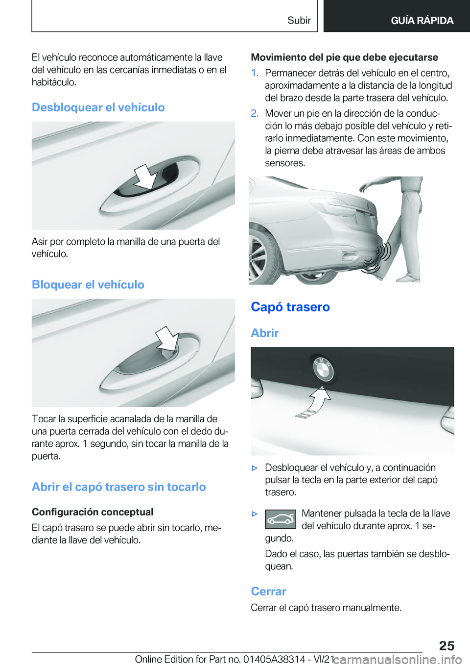 BMW 2 SERIES GRAN COUPE 2022  Manuales de Empleo (in Spanish) �E�l��v�e�h�