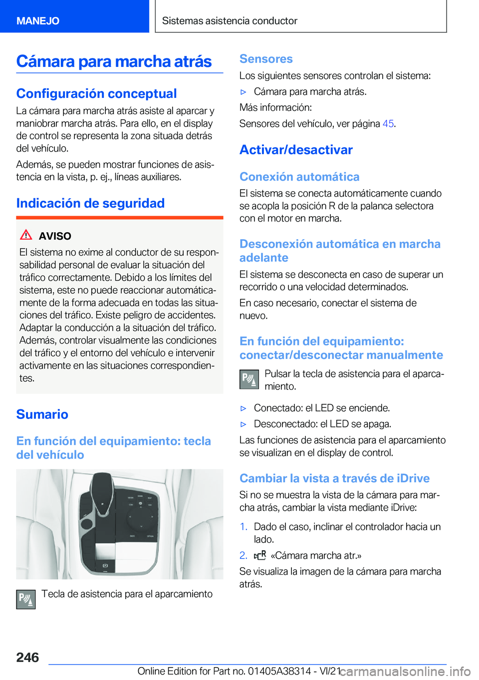 BMW 2 SERIES GRAN COUPE 2022  Manuales de Empleo (in Spanish) �C�