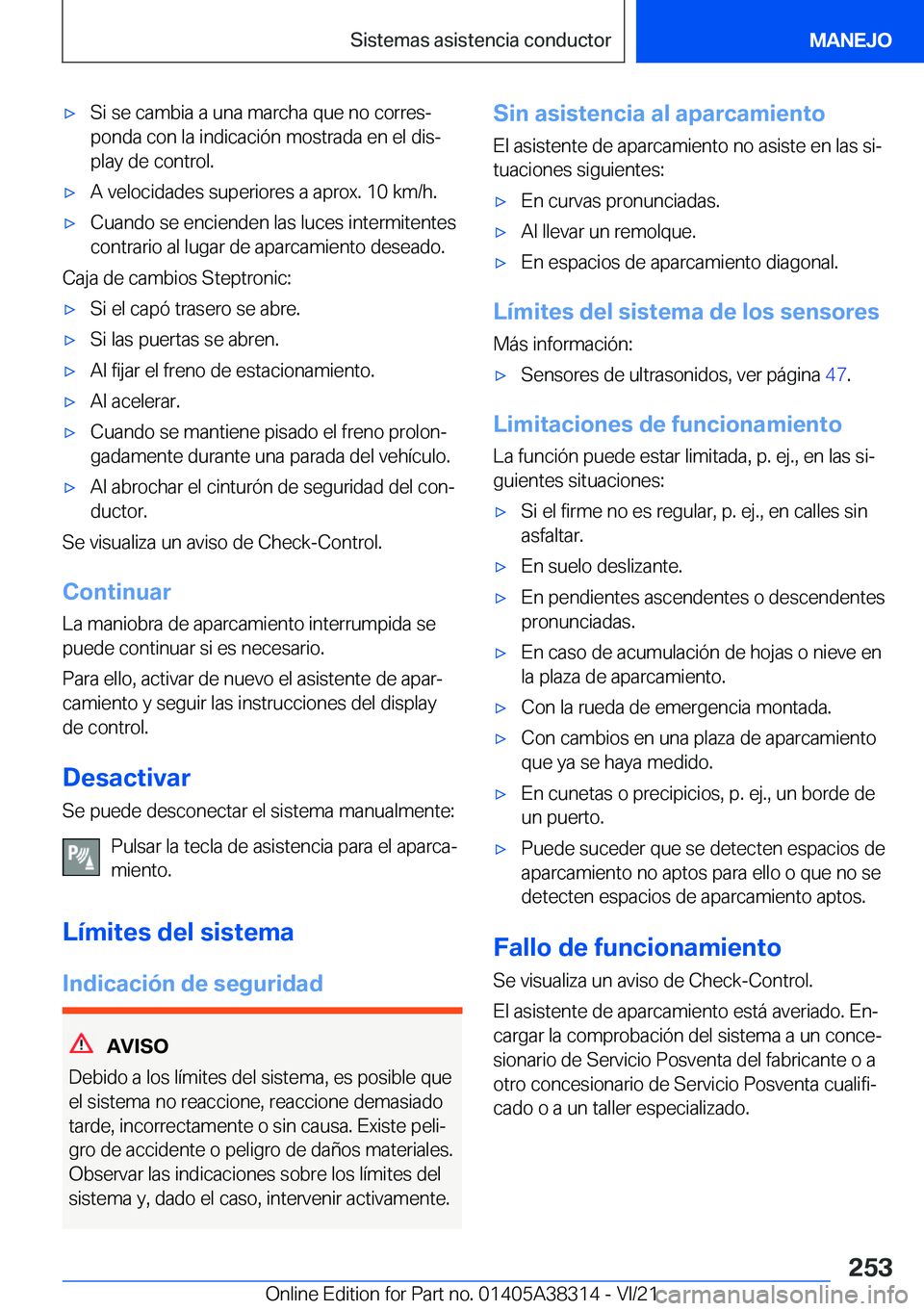 BMW 2 SERIES GRAN COUPE 2022  Manuales de Empleo (in Spanish) x�S�i��s�e��c�a�m�b�i�a��a��u�n�a��m�a�r�c�h�a��q�u�e��n�o��c�o�r�r�e�sª
�p�o�n�d�a��c�o�n��l�a��i�n�d�i�c�a�c�i�