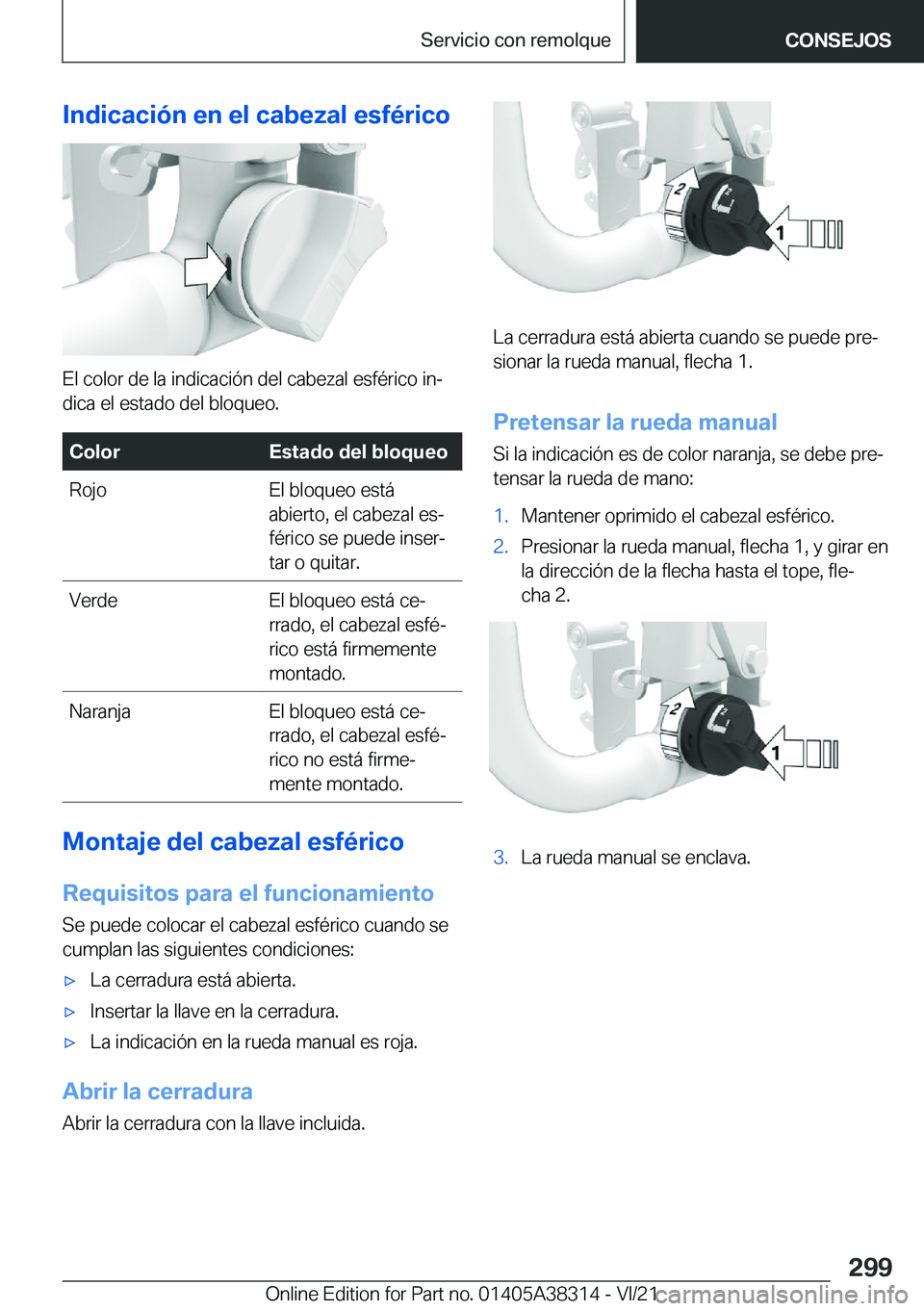 BMW 2 SERIES GRAN COUPE 2022  Manuales de Empleo (in Spanish) �I�n�d�i�c�a�c�i�