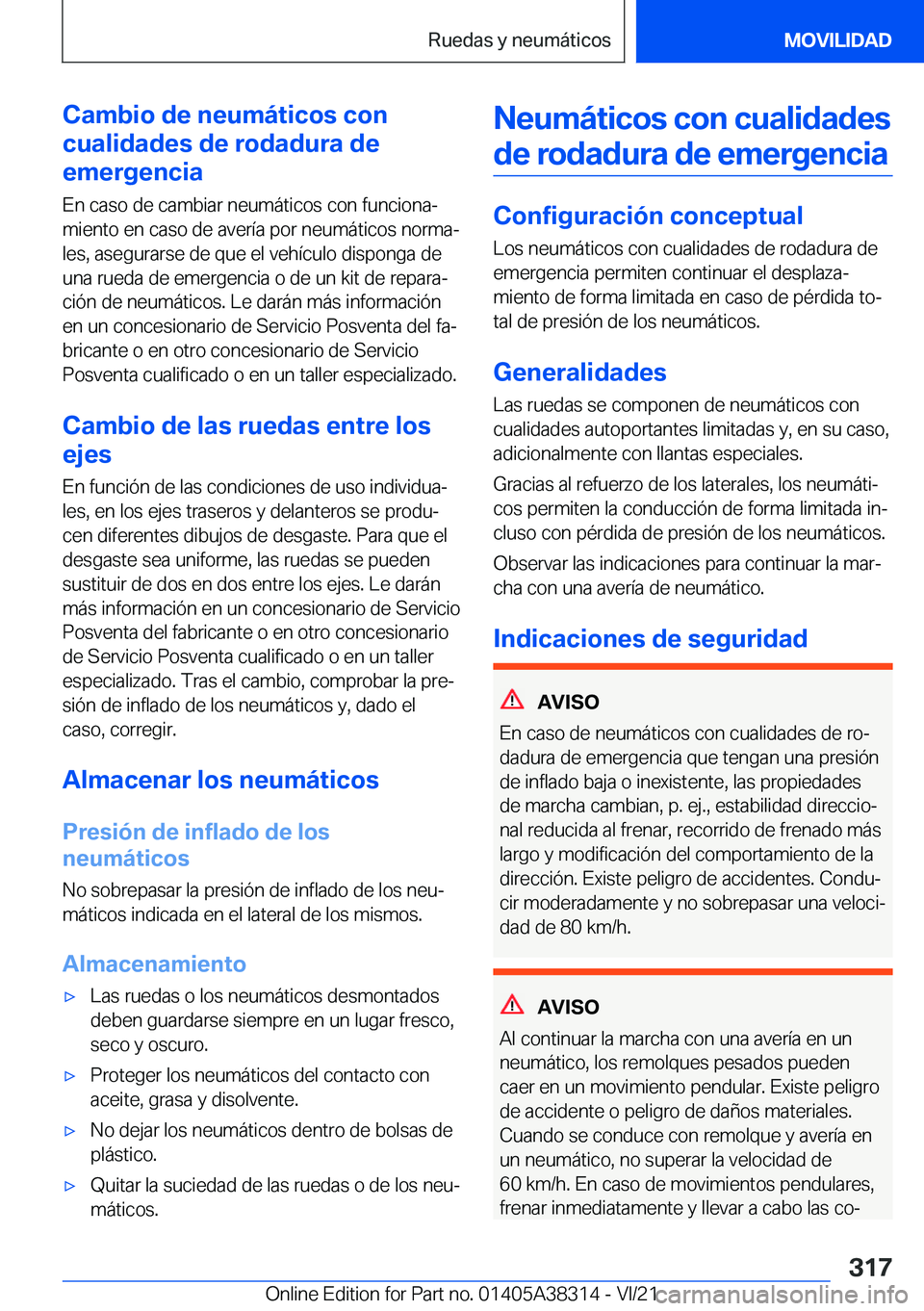 BMW 2 SERIES GRAN COUPE 2022  Manuales de Empleo (in Spanish) �C�a�m�b�i�o��d�e��n�e�u�m�