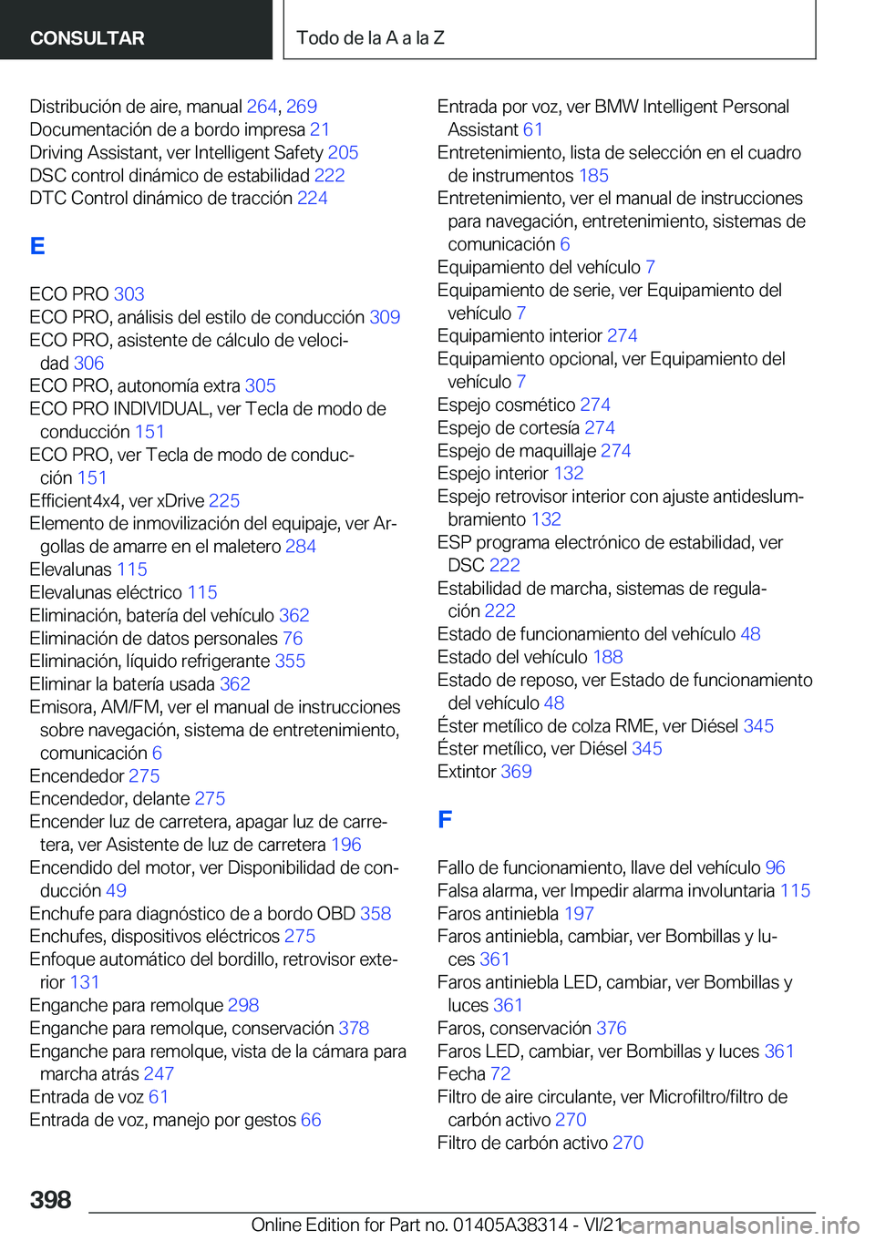 BMW 2 SERIES GRAN COUPE 2022  Manuales de Empleo (in Spanish) �D�i�s�t�r�i�b�u�c�i�