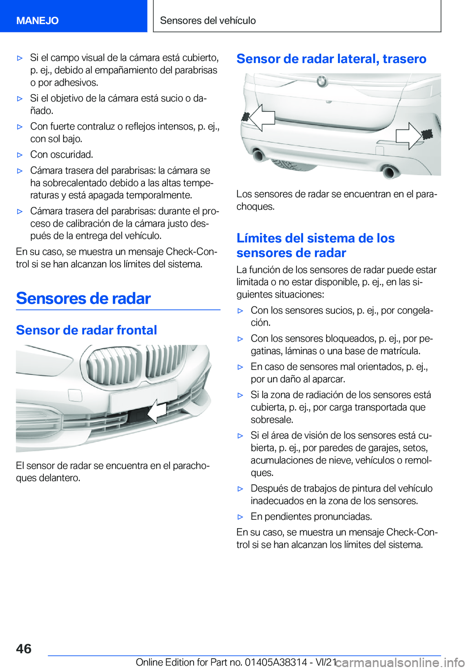BMW 2 SERIES GRAN COUPE 2022  Manuales de Empleo (in Spanish) x�S�i��e�l��c�a�m�p�o��v�i�s�u�a�l��d�e��l�a��c�