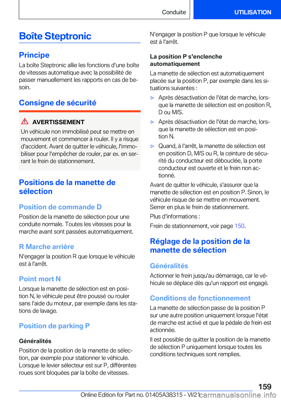 BMW 2 SERIES GRAN COUPE 2022  Notices Demploi (in French) �B�o�