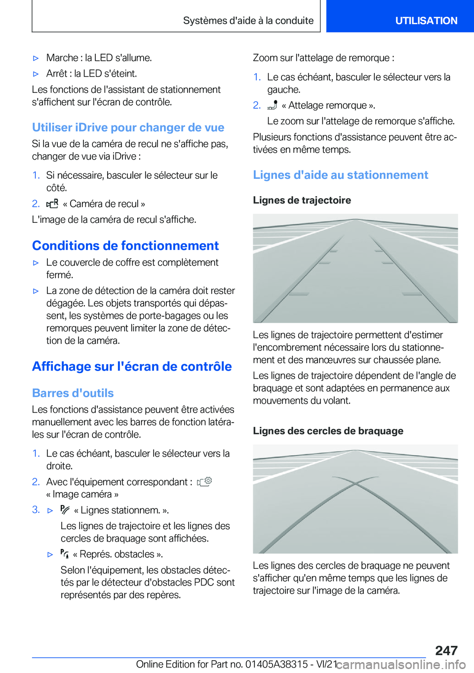 BMW 2 SERIES GRAN COUPE 2022  Notices Demploi (in French) 'x�M�a�r�c�h�e��:��l�a��L�E�D��s�'�a�l�l�u�m�e�.'x�A�r�r�ê�t��:��l�a��L�E�D��s�'�é�t�e�i�n�t�.
�L�e�s��f�o�n�c�t�i�o�n�s��d�e��l�'�a�s�s�i�s�t�a�n�t��d�e��s�t�a�t�i�