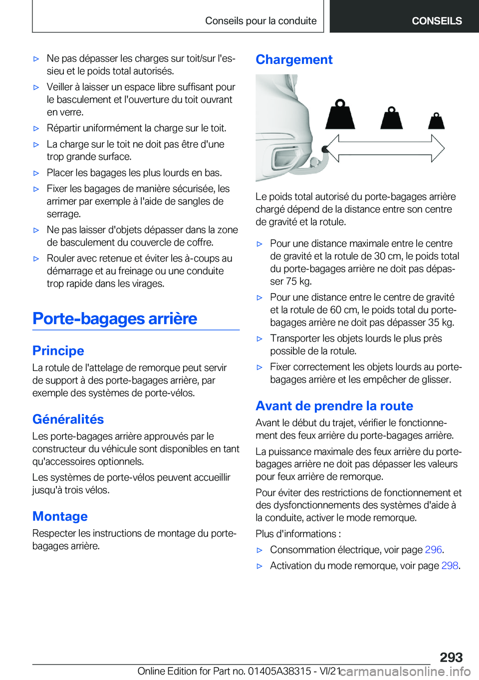 BMW 2 SERIES GRAN COUPE 2022  Notices Demploi (in French) 'x�N�e��p�a�s��d�é�p�a�s�s�e�r��l�e�s��c�h�a�r�g�e�s��s�u�r��t�o�i�t�/�s�u�r��l�'�e�sj�s�i�e�u��e�t��l�e��p�o�i�d�s��t�o�t�a�l��a�u�t�o�r�i�s�é�s�.'x�V�e�i�l�l�e�r��
