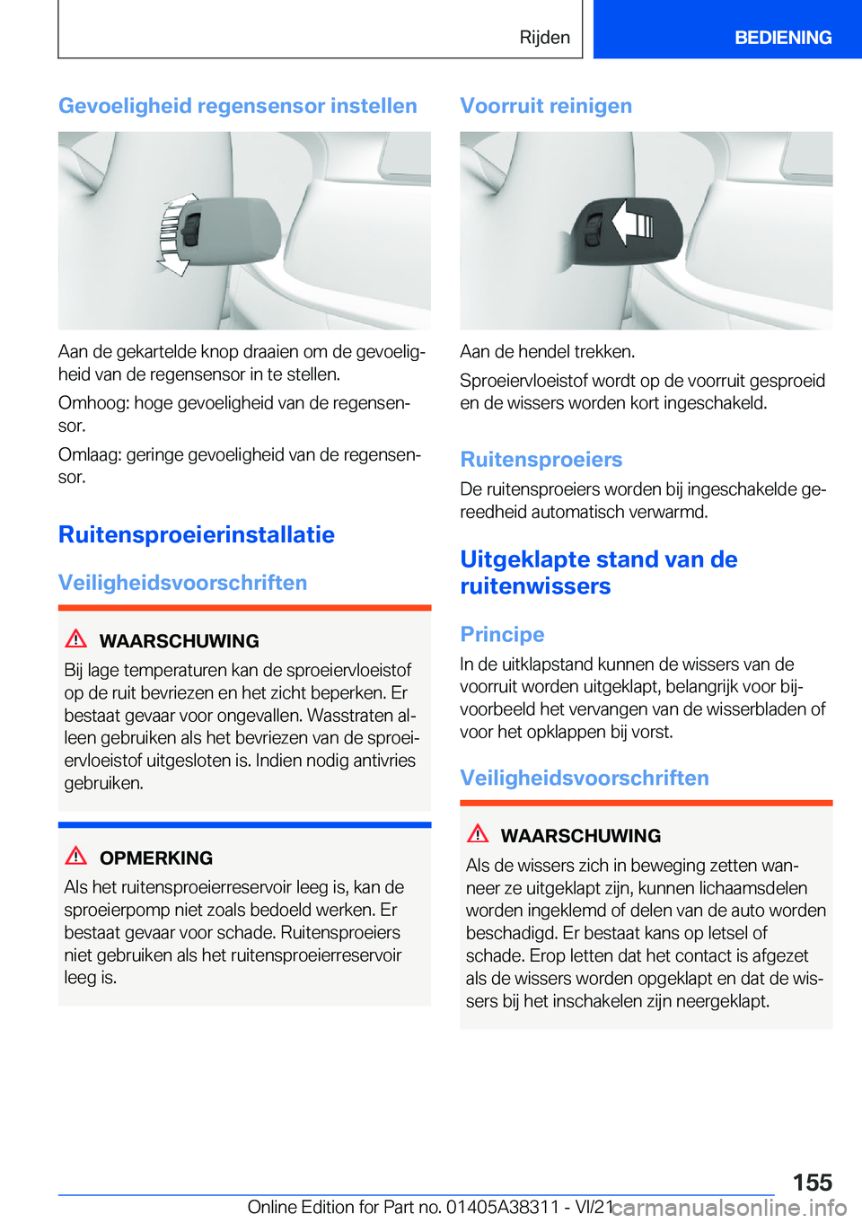 BMW 2 SERIES GRAN COUPE 2022  Instructieboekjes (in Dutch) �G�e�v�o�e�l�i�g�h�e�i�d��r�e�g�e�n�s�e�n�s�o�r��i�n�s�t�e�l�l�e�n
�A�a�n��d�e��g�e�k�a�r�t�e�l�d�e��k�n�o�p��d�r�a�a�i�e�n��o�m��d�e��g�e�v�o�e�l�i�gj�h�e�i�d��v�a�n��d�e��r�e�g�e�n�s�e�