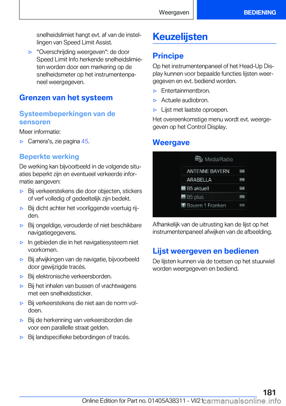 BMW 2 SERIES GRAN COUPE 2022  Instructieboekjes (in Dutch) �s�n�e�l�h�e�i�d�s�l�i�m�i�e�t��h�a�n�g�t��e�v�t�.��a�f��v�a�n��d�e��i�n�s�t�e�lj�l�i�n�g�e�n��v�a�n��S�p�e�e�d��L�i�m�i�t��A�s�s�i�s�t�.'x��O�v�e�r�s�c�h�r�i�j�d�i�n�g��w�e�e�r�g�e�v