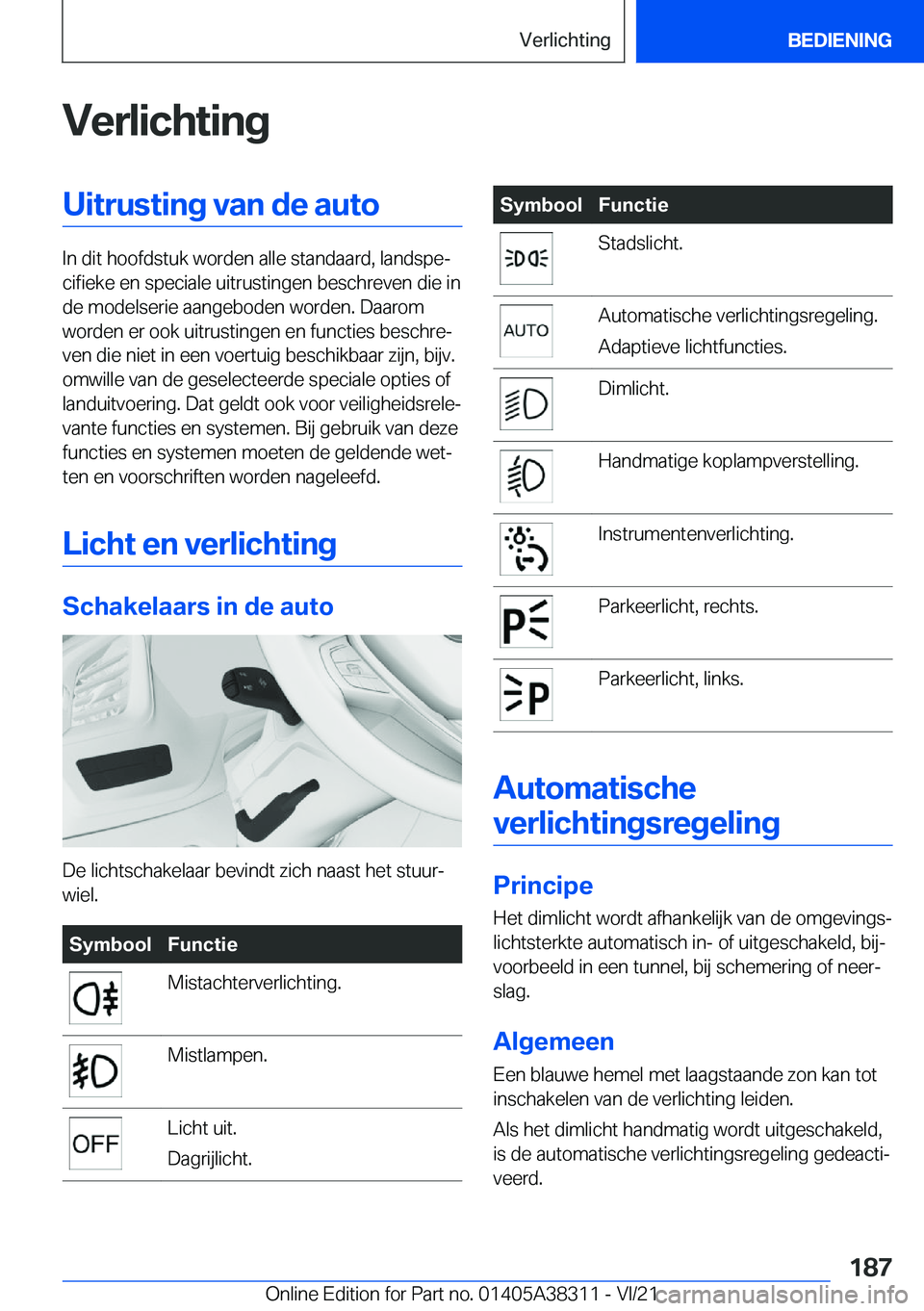 BMW 2 SERIES GRAN COUPE 2022  Instructieboekjes (in Dutch) �V�e�r�l�i�c�h�t�i�n�g�U�i�t�r�u�s�t�i�n�g��v�a�n��d�e��a�u�t�o
�I�n��d�i�t��h�o�o�f�d�s�t�u�k��w�o�r�d�e�n��a�l�l�e��s�t�a�n�d�a�a�r�d�,��l�a�n�d�s�p�ej�c�i�f�i�e�k�e��e�n��s�p�e�c�i�a�l�