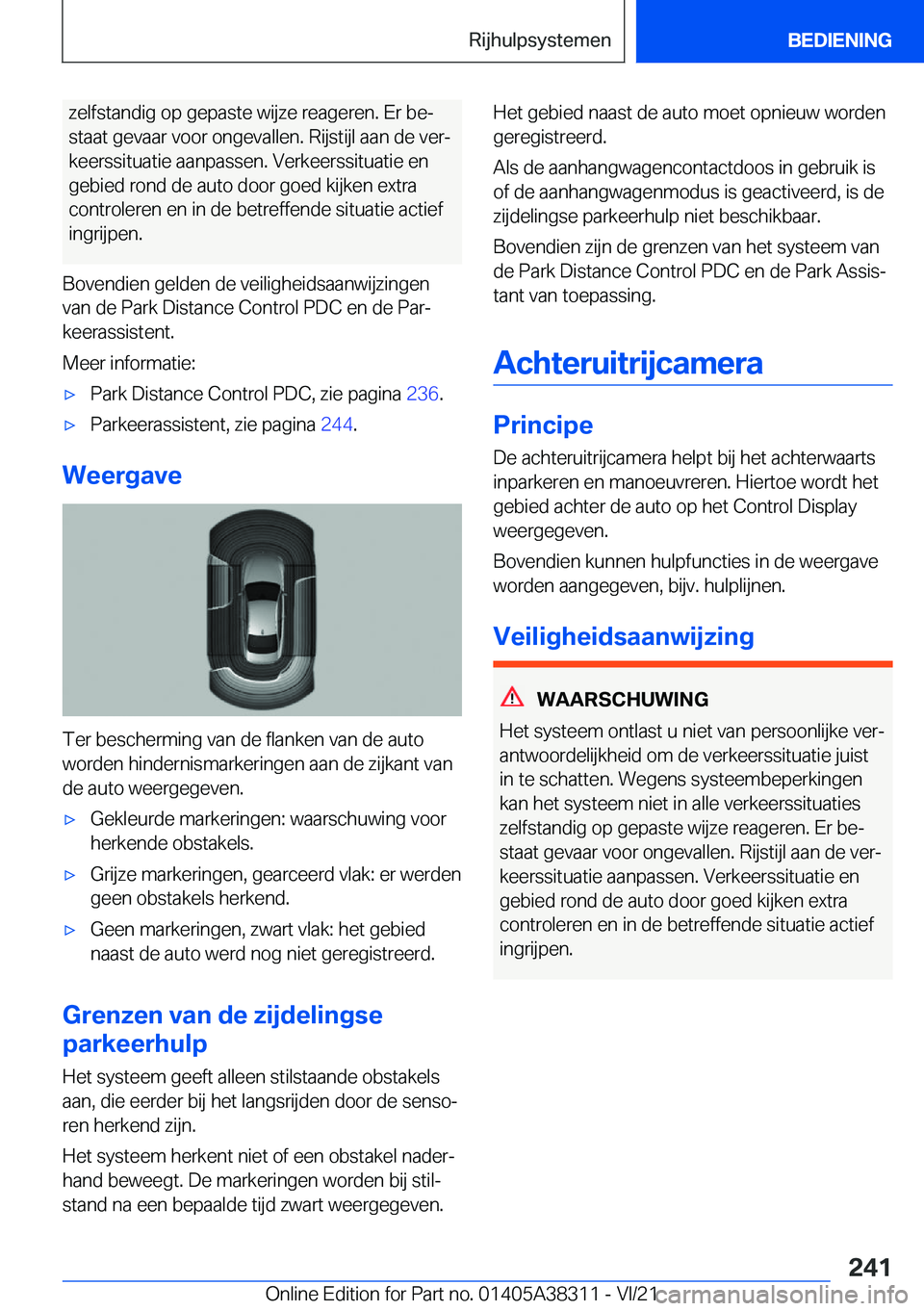 BMW 2 SERIES GRAN COUPE 2022  Instructieboekjes (in Dutch) �z�e�l�f�s�t�a�n�d�i�g��o�p��g�e�p�a�s�t�e��w�i�j�z�e��r�e�a�g�e�r�e�n�.��E�r��b�ej
�s�t�a�a�t��g�e�v�a�a�r��v�o�o�r��o�n�g�e�v�a�l�l�e�n�.��R�i�j�s�t�i�j�l��a�a�n��d�e��v�e�rj
�k�e�e�r