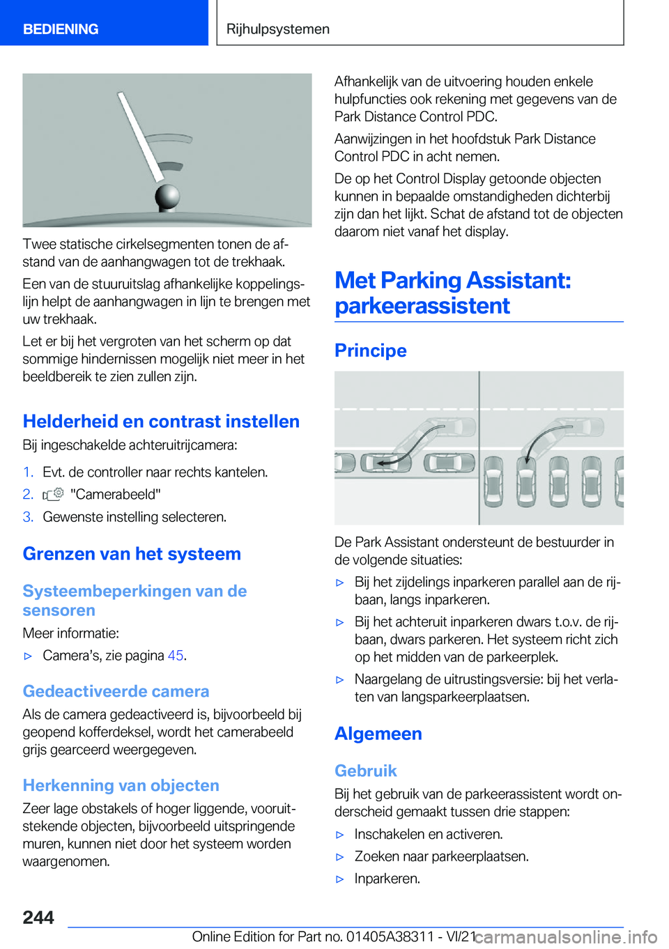 BMW 2 SERIES GRAN COUPE 2022  Instructieboekjes (in Dutch) �T�w�e�e��s�t�a�t�i�s�c�h�e��c�i�r�k�e�l�s�e�g�m�e�n�t�e�n��t�o�n�e�n��d�e��a�fj�s�t�a�n�d��v�a�n��d�e��a�a�n�h�a�n�g�w�a�g�e�n��t�o�t��d�e��t�r�e�k�h�a�a�k�.
�E�e�n��v�a�n��d�e��s�t�u�