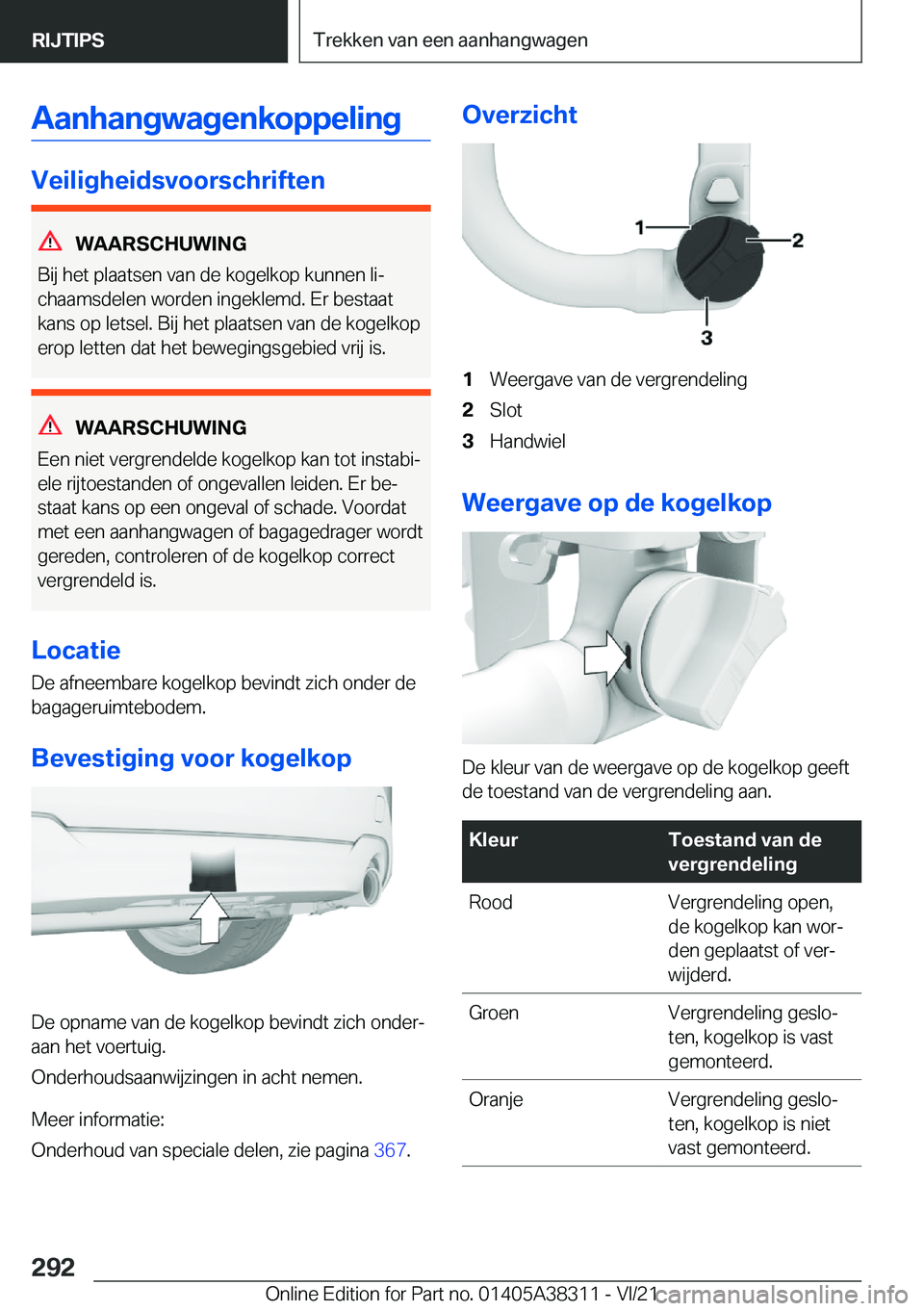 BMW 2 SERIES GRAN COUPE 2022  Instructieboekjes (in Dutch) �A�a�n�h�a�n�g�w�a�g�e�n�k�o�p�p�e�l�i�n�g
�V�e�i�l�i�g�h�e�i�d�s�v�o�o�r�s�c�h�r�i�f�t�e�n
�W�A�A�R�S�C�H�U�W�I�N�G
�B�i�j��h�e�t��p�l�a�a�t�s�e�n��v�a�n��d�e��k�o�g�e�l�k�o�p��k�u�n�n�e�n��l�