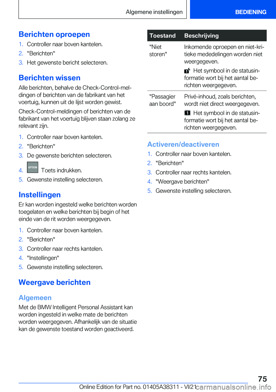 BMW 2 SERIES GRAN COUPE 2022  Instructieboekjes (in Dutch) �B�e�r�i�c�h�t�e�n��o�p�r�o�e�p�e�n�1�.�C�o�n�t�r�o�l�l�e�r��n�a�a�r��b�o�v�e�n��k�a�n�t�e�l�e�n�.�2�.��B�e�r�i�c�h�t�e�n��3�.�H�e�t��g�e�w�e�n�s�t�e��b�e�r�i�c�h�t��s�e�l�e�c�t�e�r�e�n�.
�B�