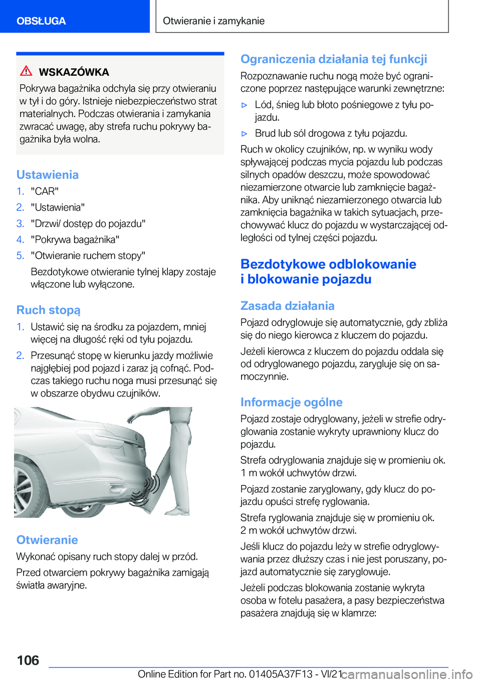 BMW 2 SERIES GRAN COUPE 2022  Instrukcja obsługi (in Polish) �W�S�K�A�Z�